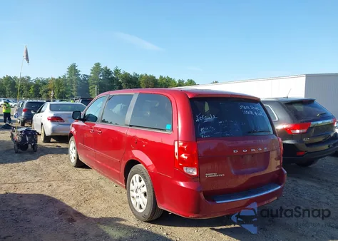 2015 Dodge Grand Caravan Se from USA, damaged, VIN 2C4RDGBG7FR586905